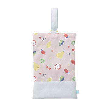 D BY DADWAY(ディーバイダッドウェイ) 撥水シューズケース フルーツガーデン【入園・入学 子ども用 上履き入れ おしゃれ 女の子】【ゆうパケット送料無料】